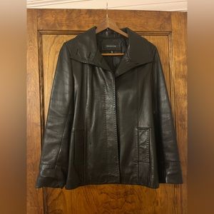 Jones New York Women’s Leather Jacket, Size M